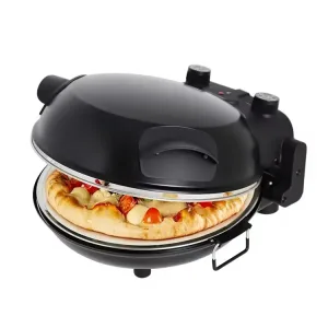 Arbeitsplatten-Pizza-Maker, 1200 W, elektrische Pizza-Maker-Maschine für den professionellen Stein-Pizzaofen zu Hause